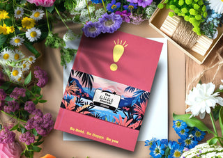 The Aha Journal for teens. Pink Jungle